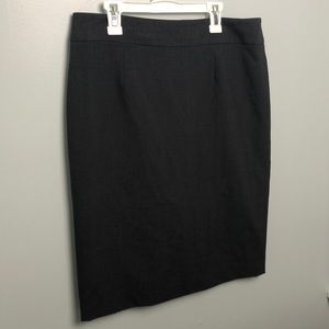 Calvin Klein Gray Pencil Skirt